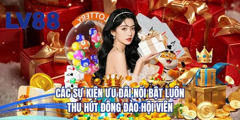 Các sự kiện ưu đãi nổi bật luôn thu hút đông đảo hội viên